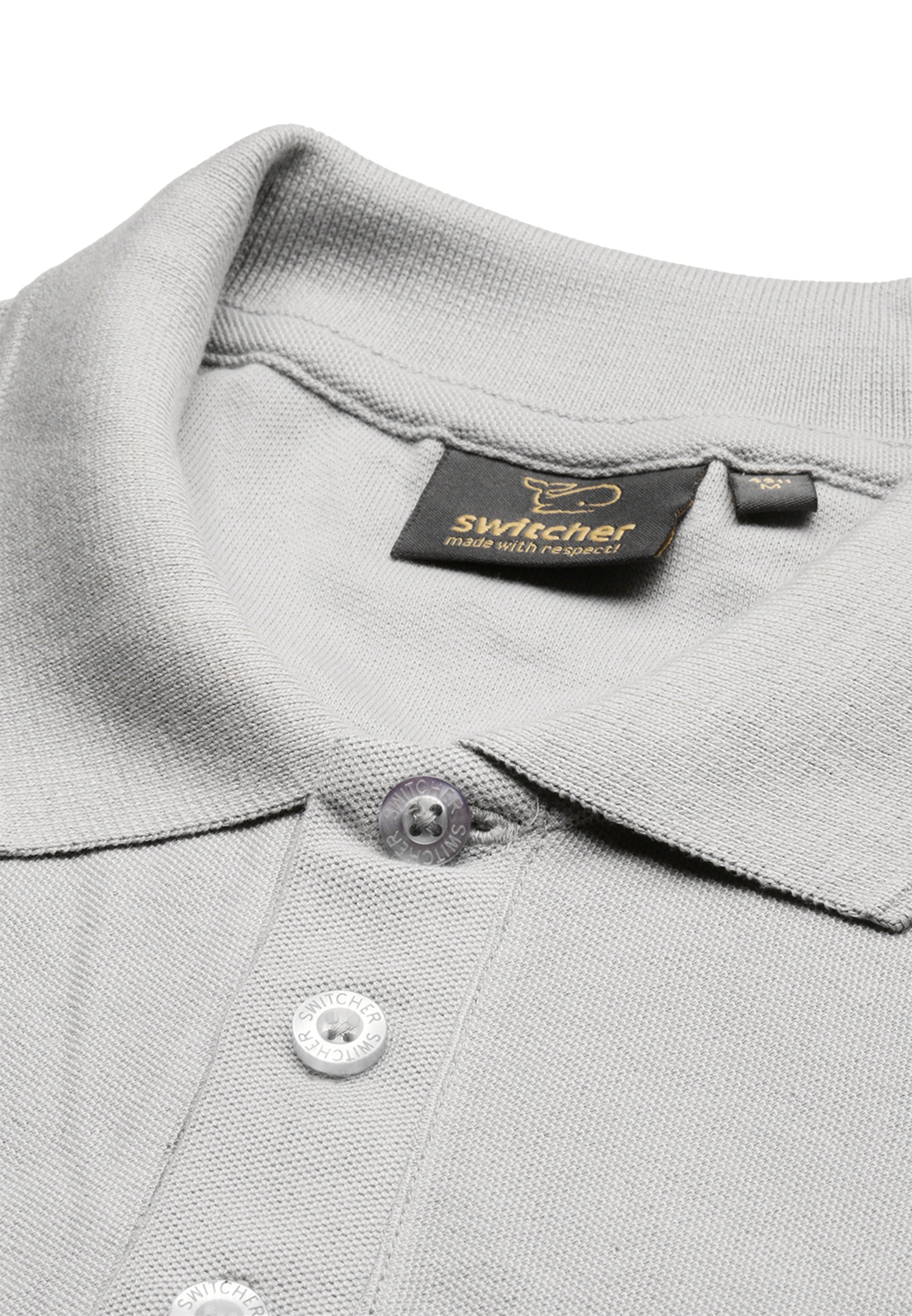 Switcher men's polo john color/gris fonce