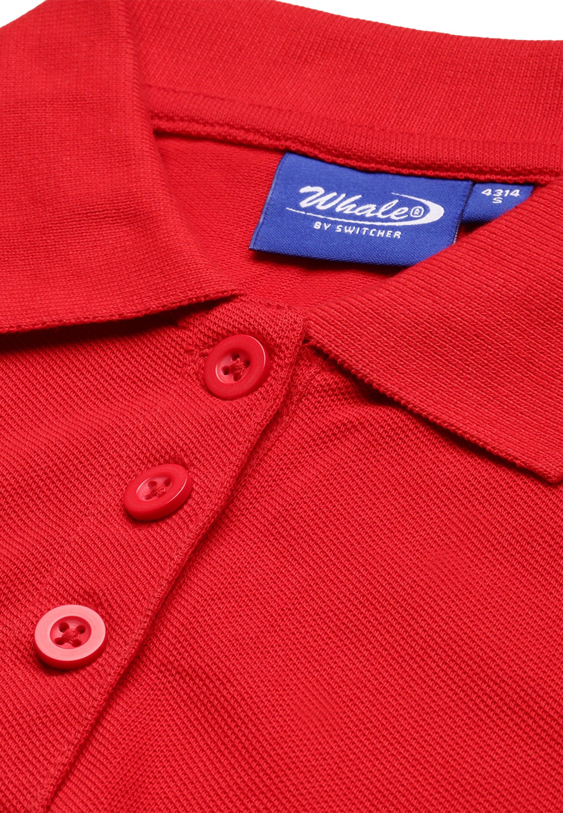 Switcher polo Lady whale color/rouge