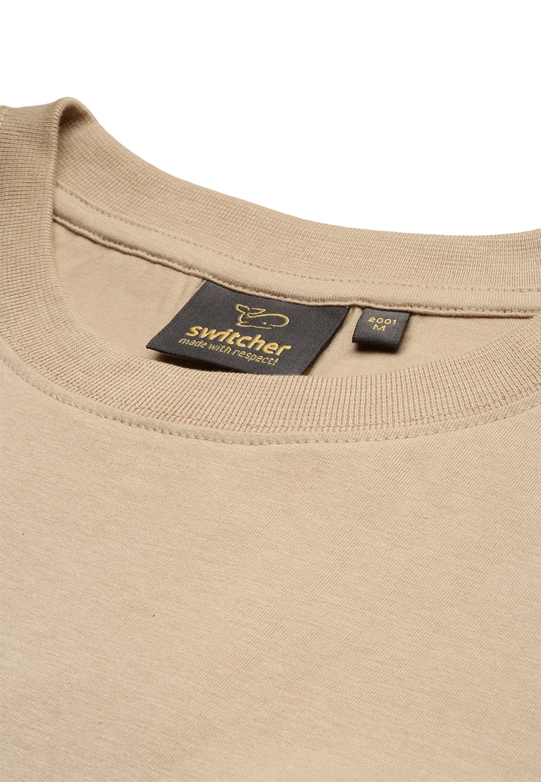 Switcher men's shirt Bob color/amande