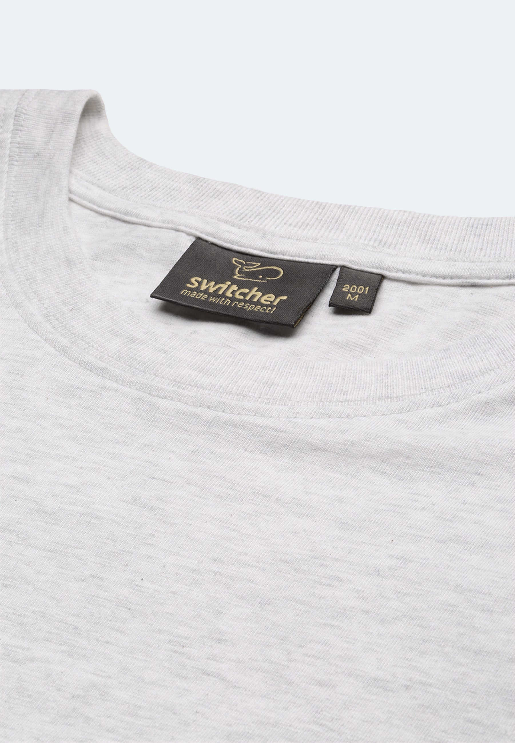 Switcher men's shirt Bob color/blanc chine