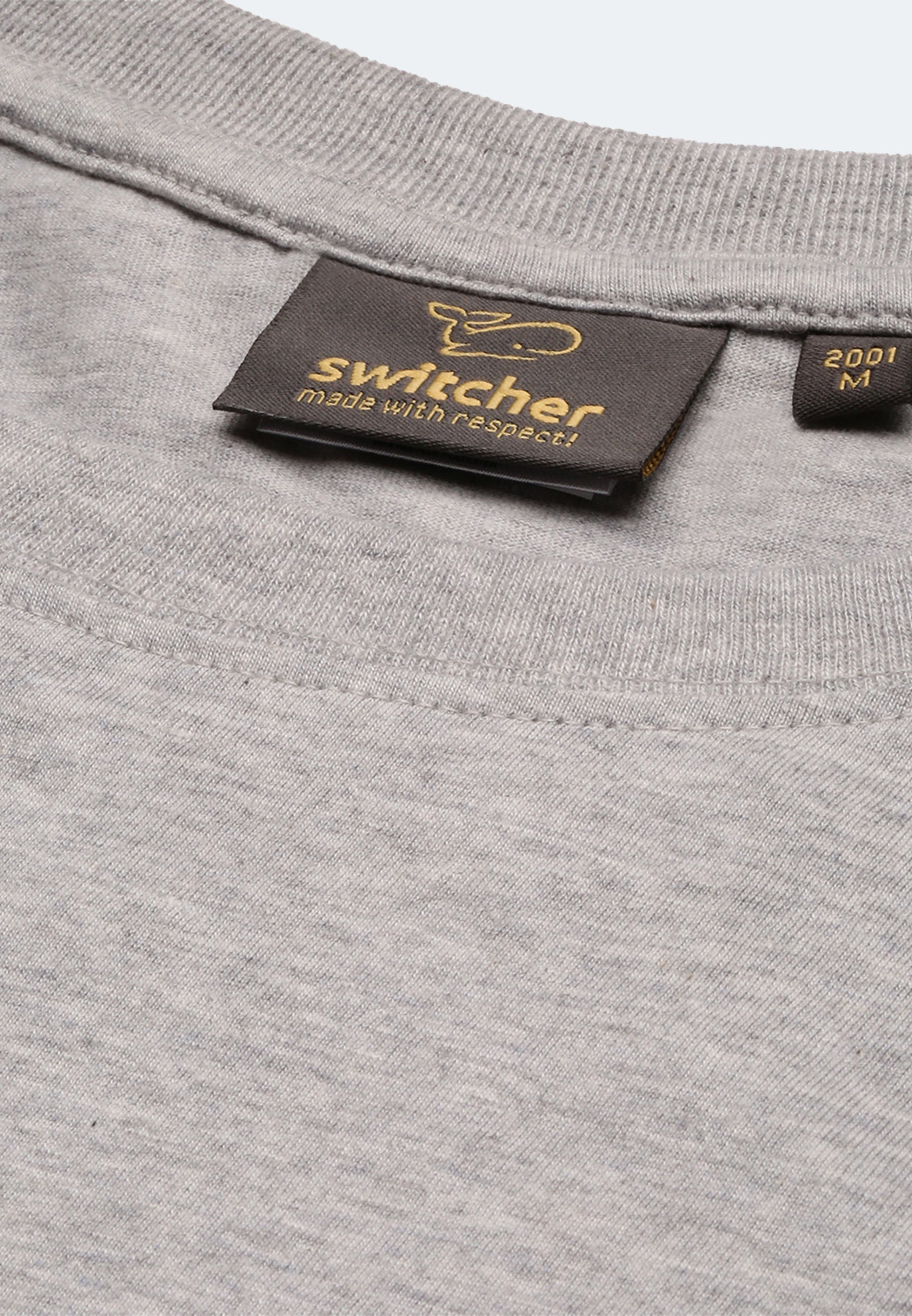 Switcher men's shirt Bob color/gris chine
