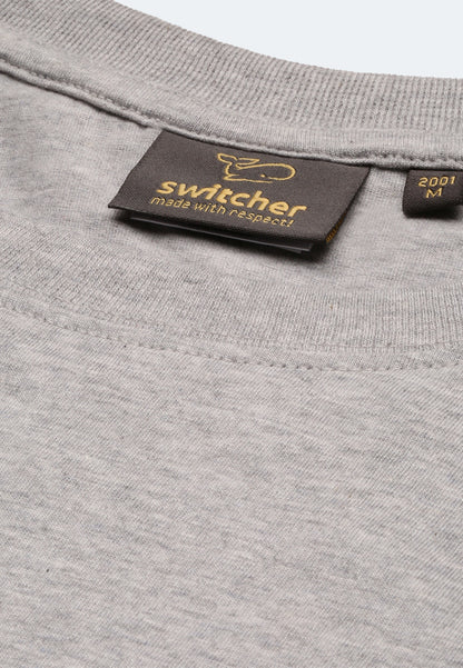 Switcher men's shirt Bob color/42 gris chine