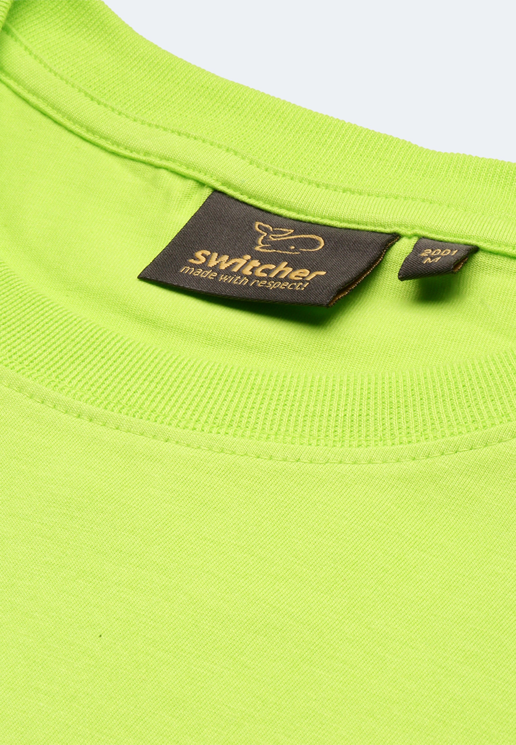 Switcher men's shirt Bob color/lime