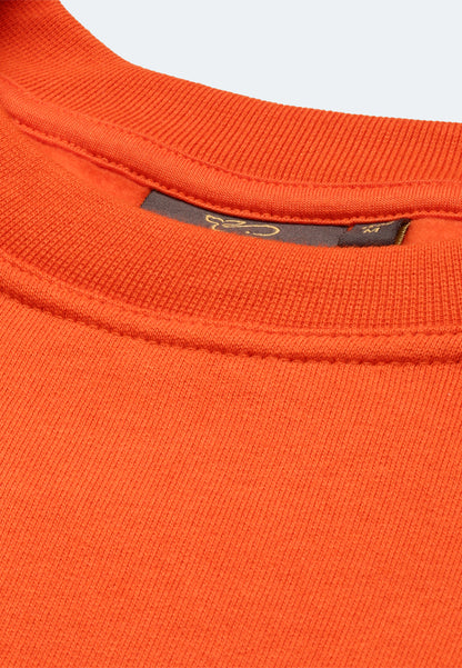 Switcher sweatshirt london color/506 paprika