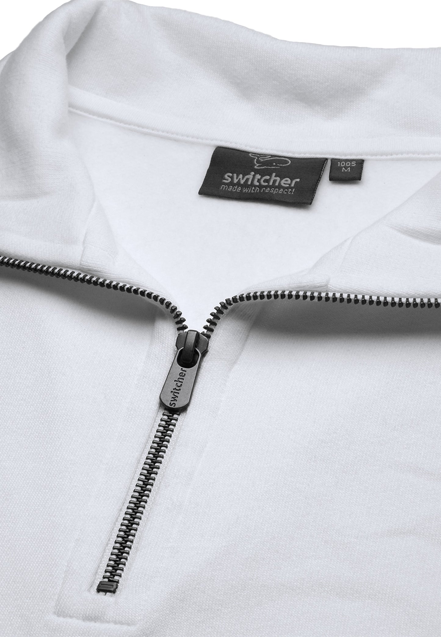 Switcher men's sweatshirt Oslo color/1 Blanc