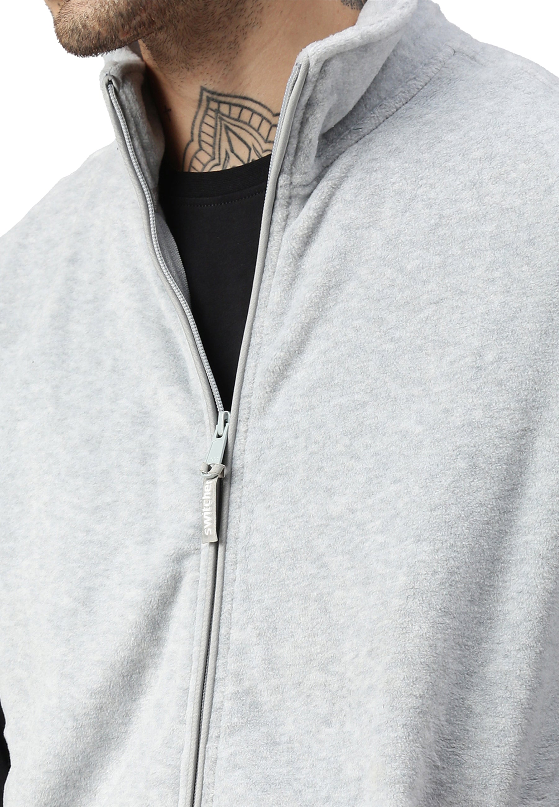 Switcher fleece cortina color/gris chine