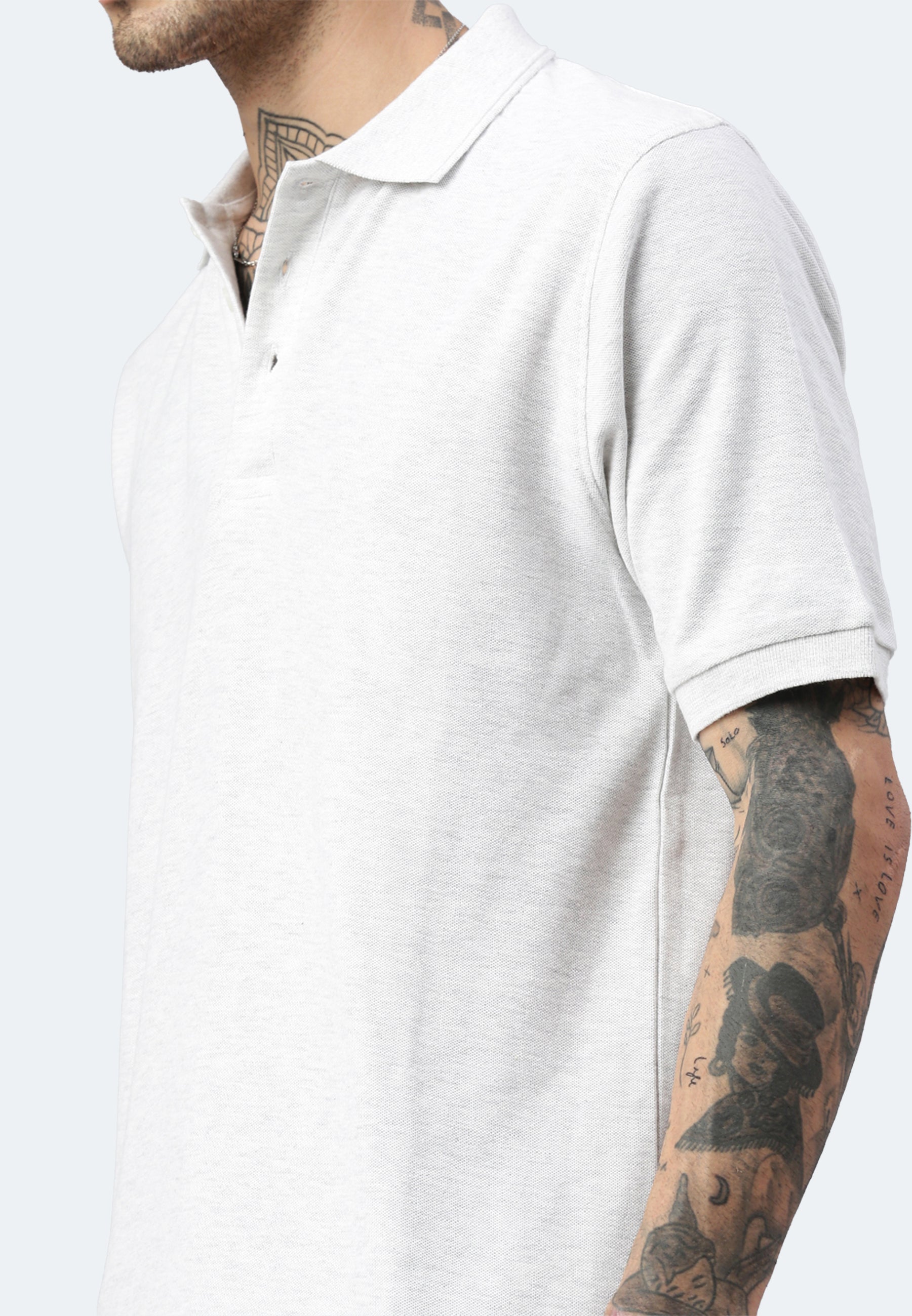 Switcher men's polo john color/blanc chine