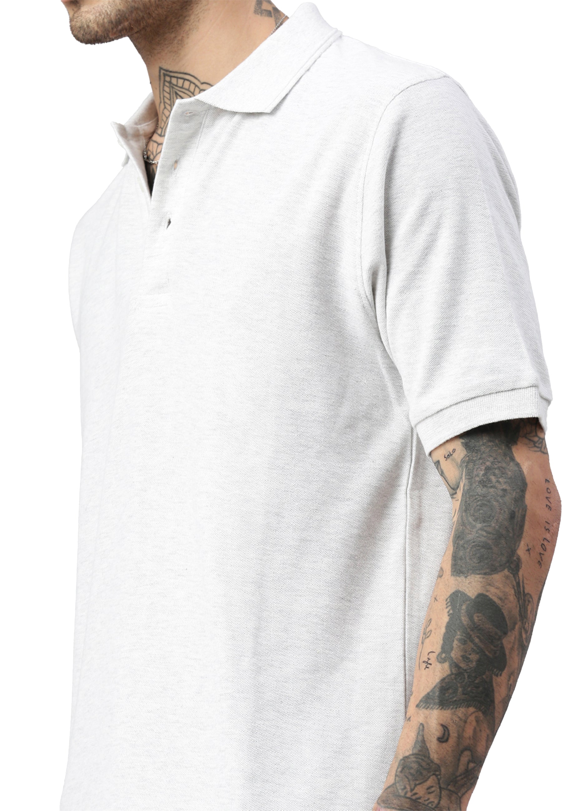 Switcher men's polo john color/blanc chine