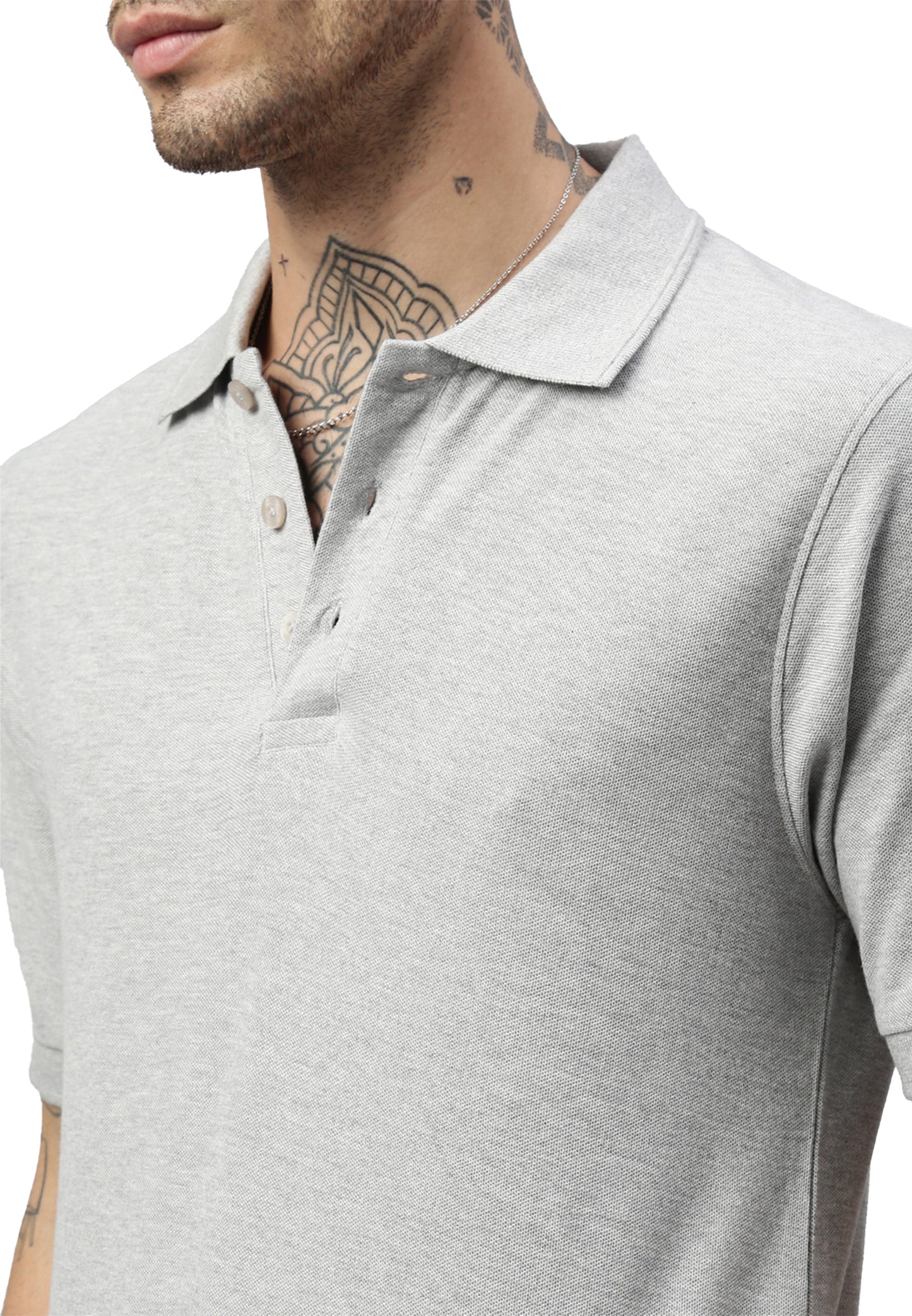 Switcher men's polo john color/42 gris chine