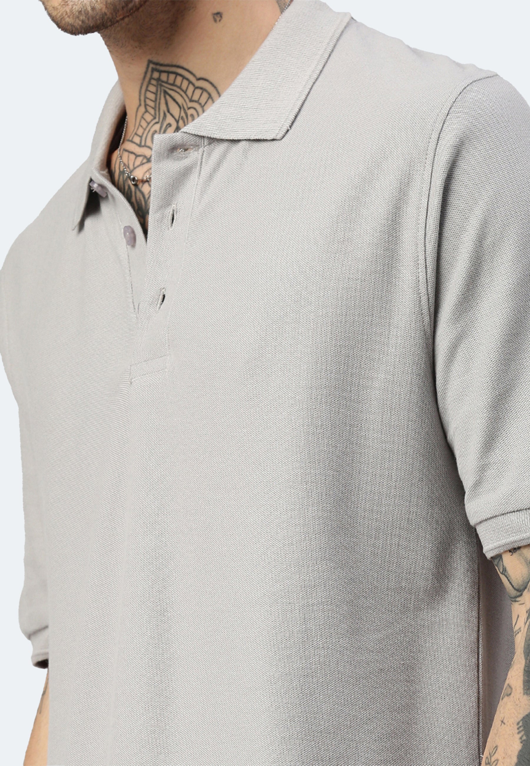 Switcher men's polo john color/gris fonce