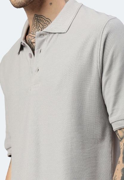 Switcher men's polo john color/402 gris foncé