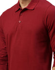 Long sleeve cotton piqué polo shirt Ralph