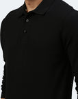 Long sleeve cotton piqué polo shirt Ralph