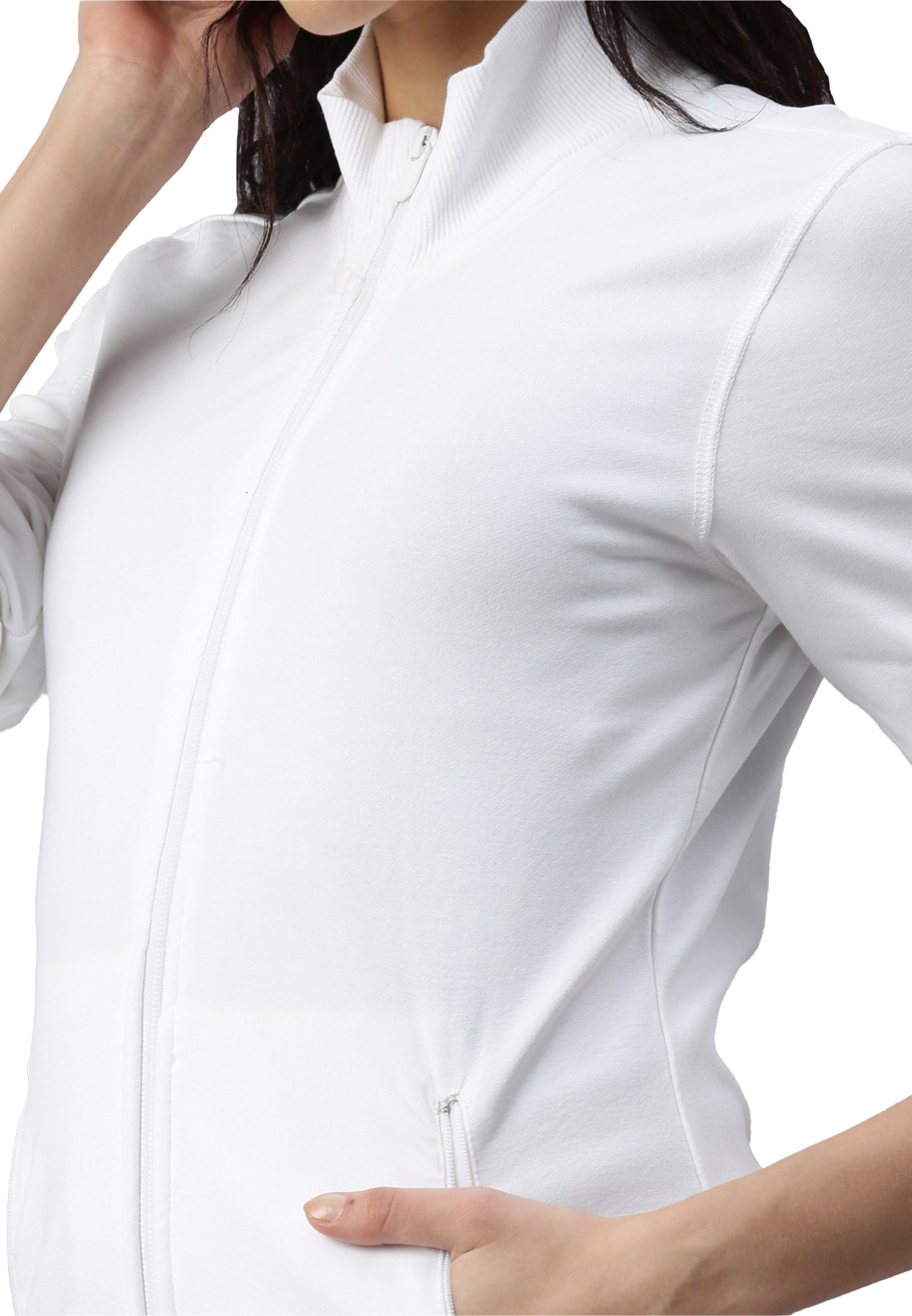 Switcher sweatjacket Lady mia color/1 blanc