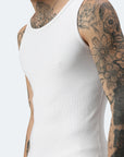 Men's ribbed tank top made from organic cotton Silvester