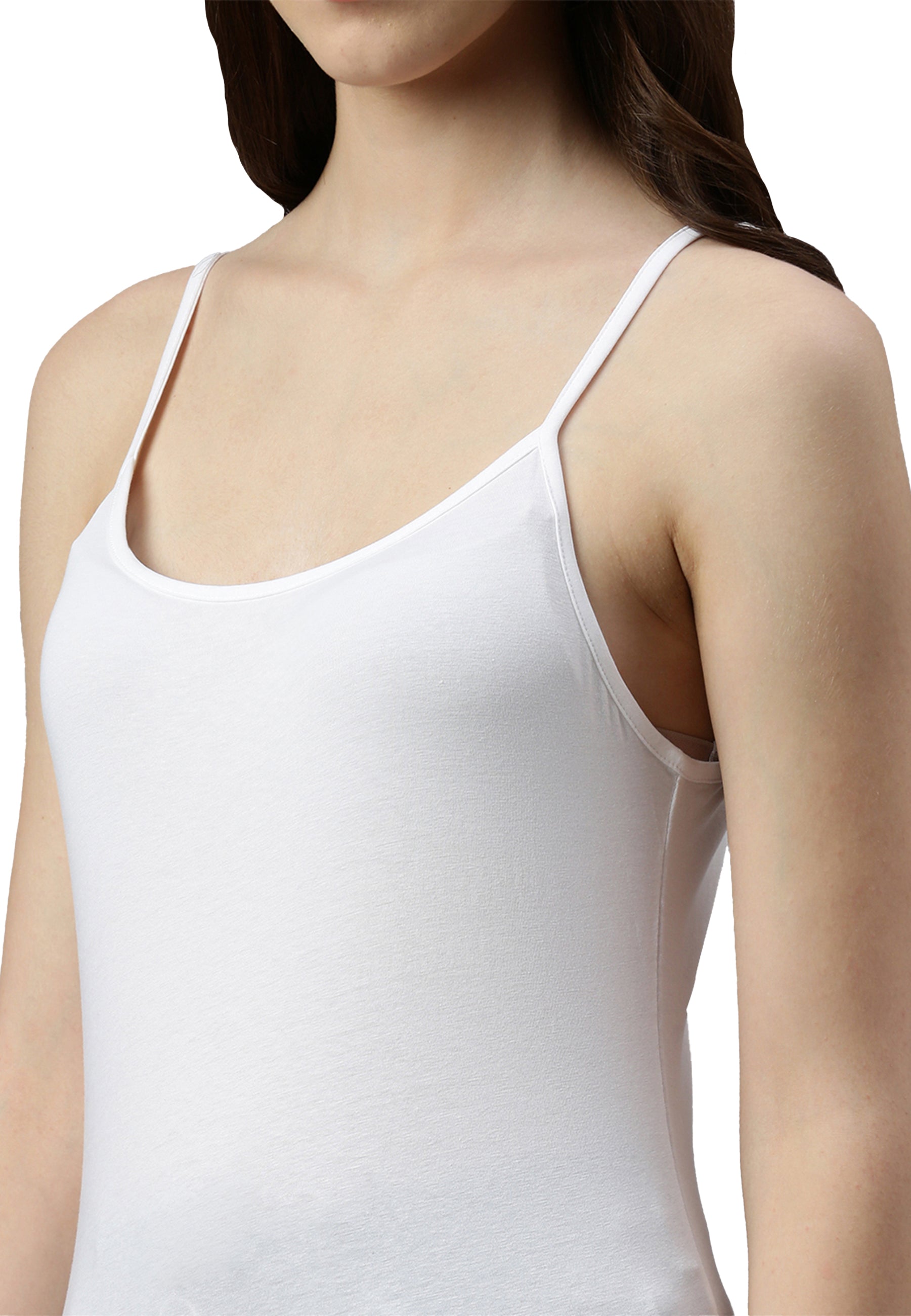 Stretch spaghetti top Muriel