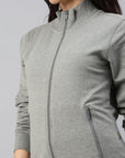 Women's Mia Organic Cotton Jacket Ebony Chine Zoomin