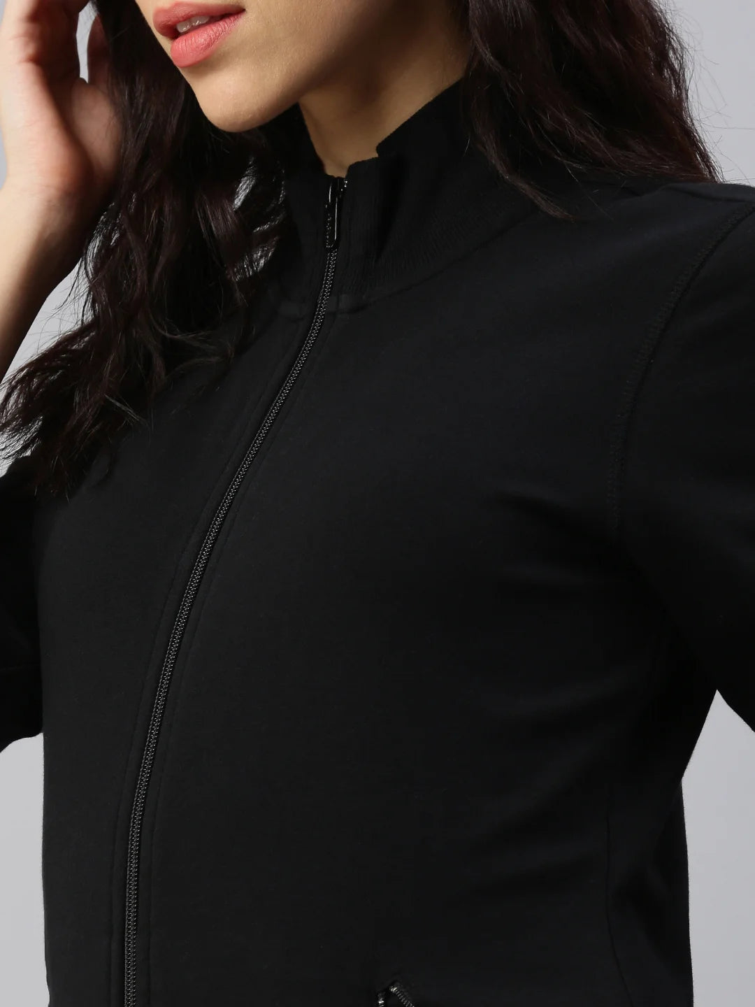 Women's Mia Organic Cotton Jacket Noir Zoomin
