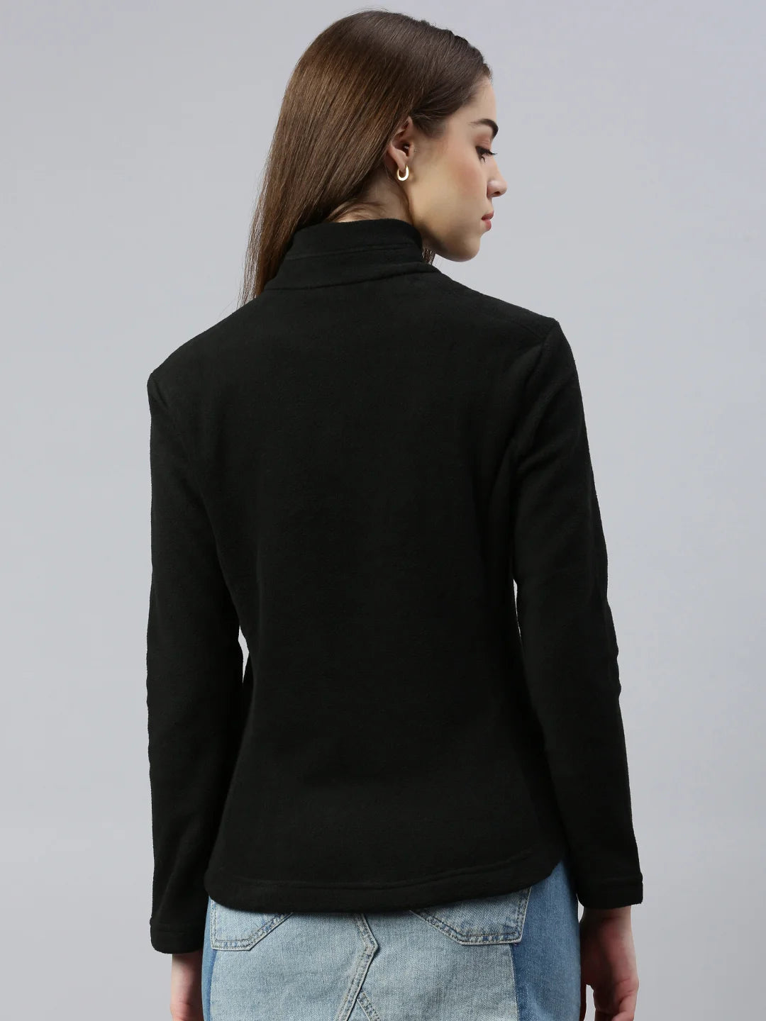 women-montreal-polyester-fleece-jacket-blanc-casse-back 40 Noir