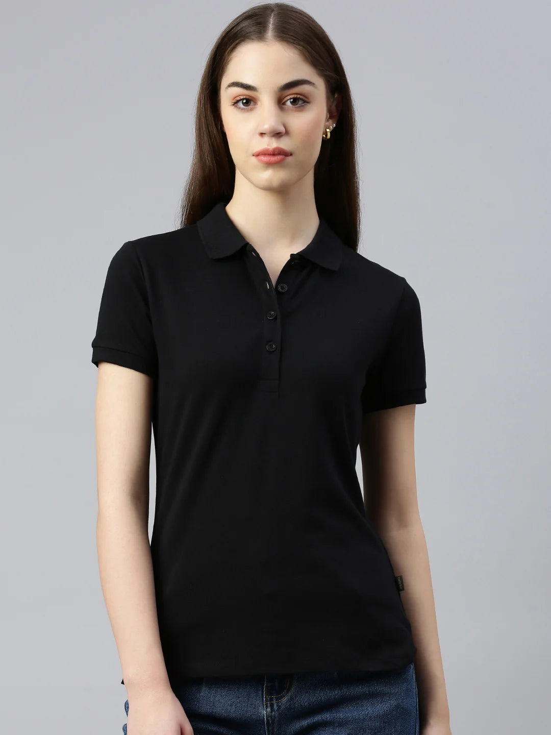 women-stacy-bio-fairtrade-polo-shirt-brilliant-hues-noir-front