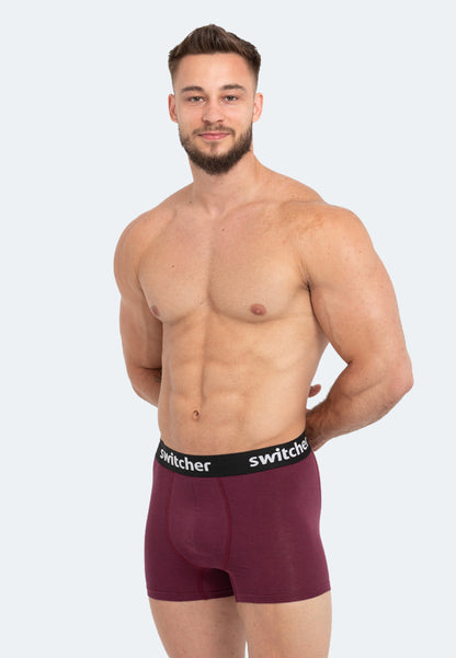 Switcher boxer shorts chris color/158 burgundy