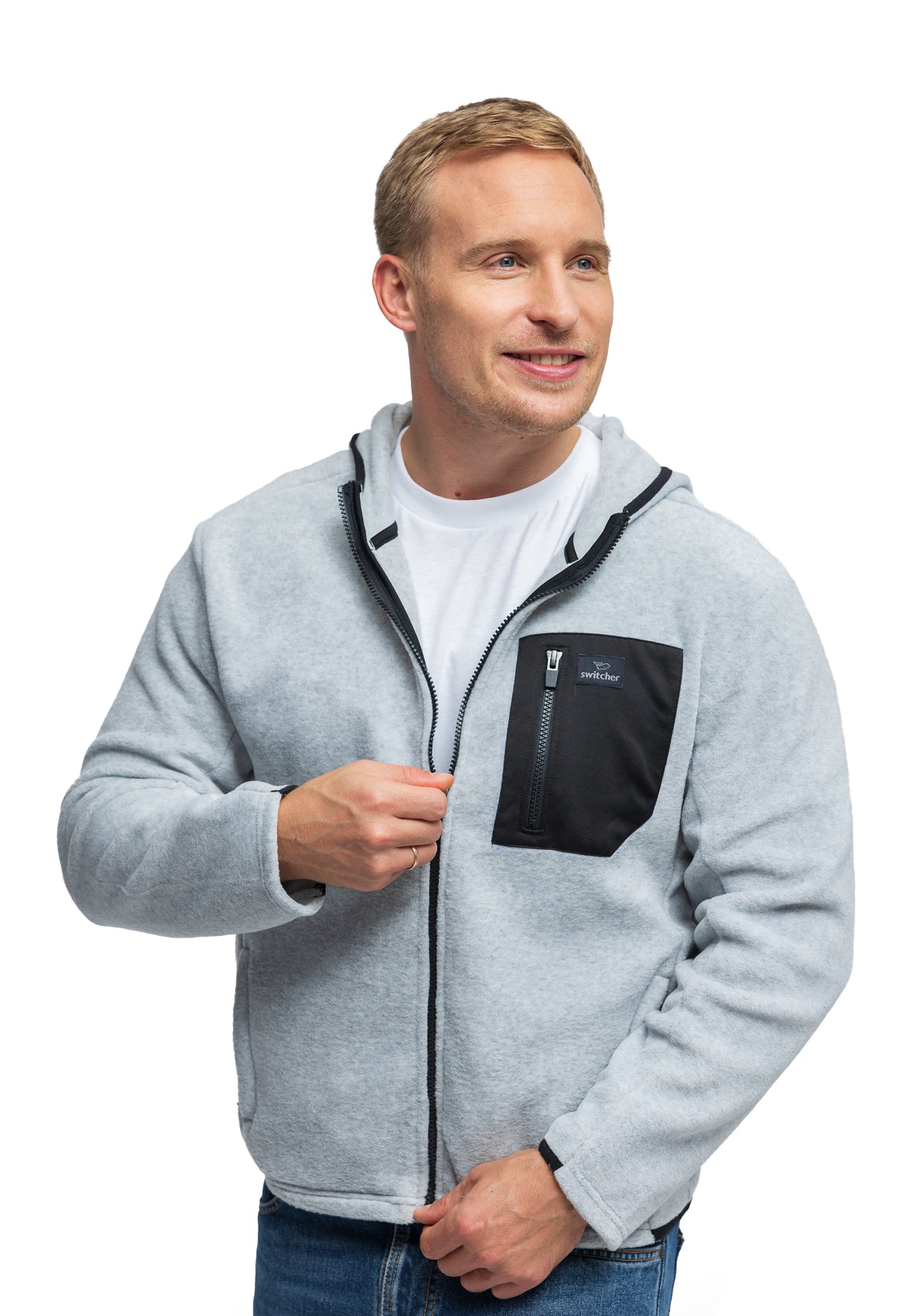 Switcher fleece toronto color/42 gris chine