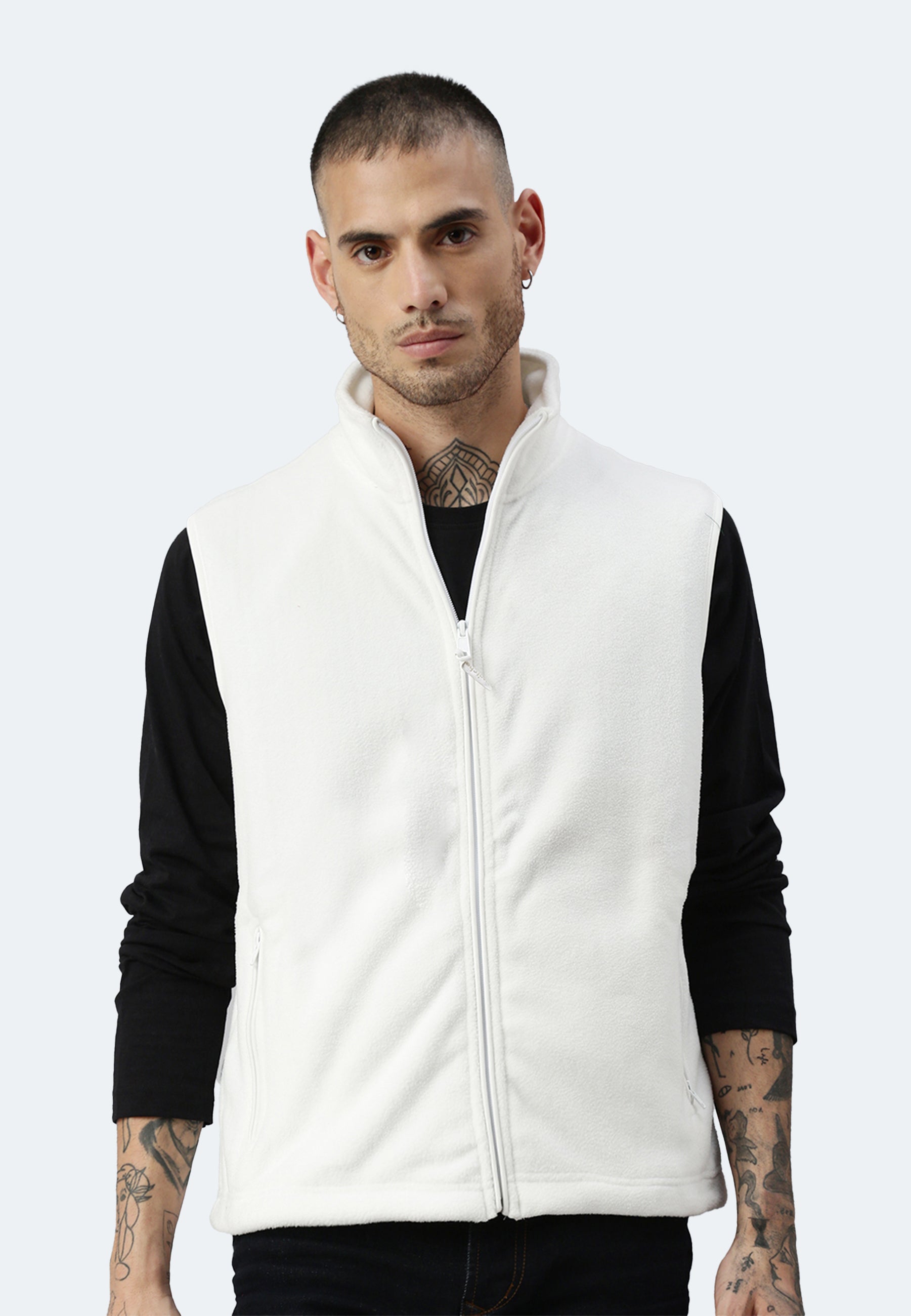 Switcher fleece cortina color/blanc casse