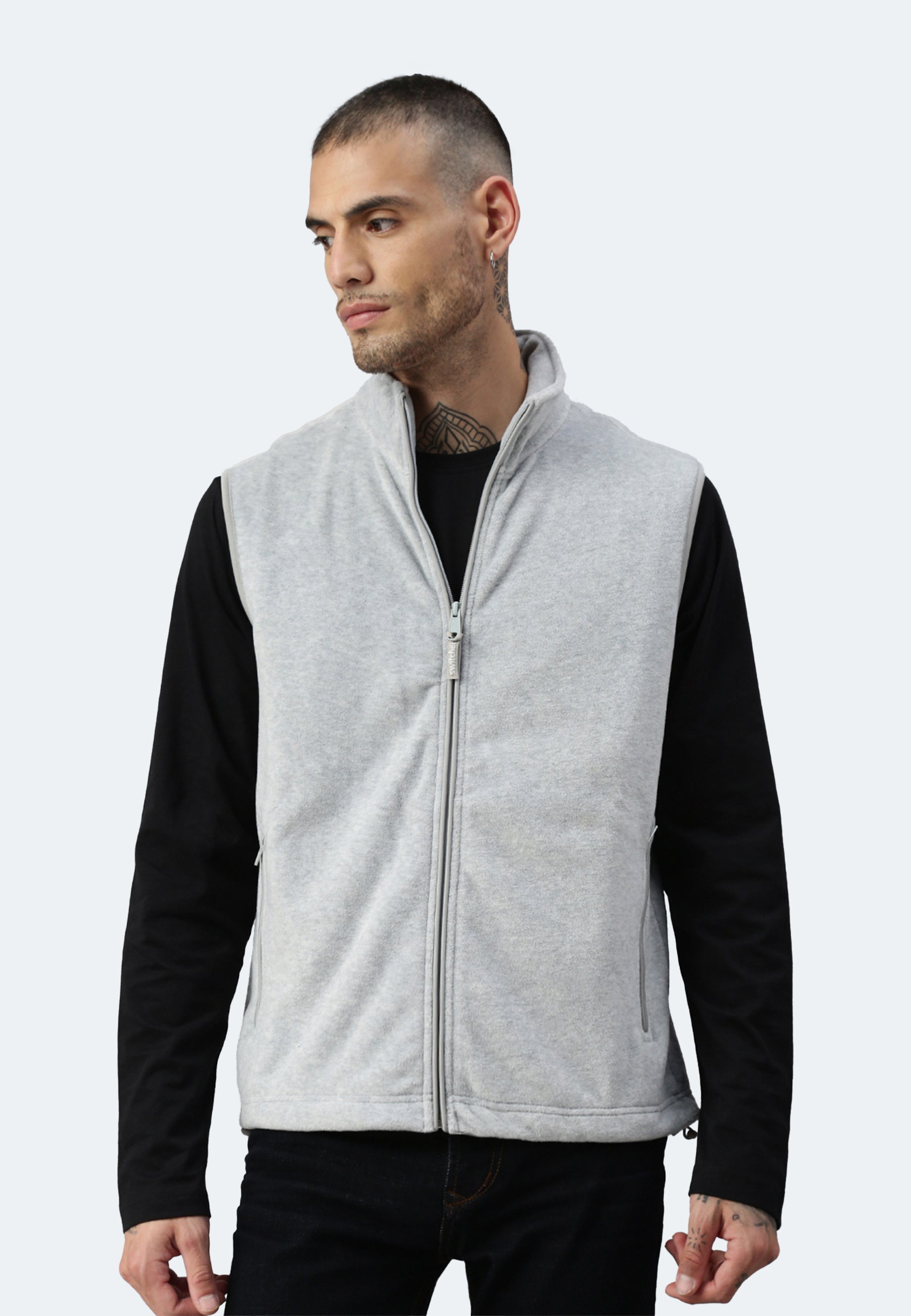 Switcher fleece cortina color/gris chine