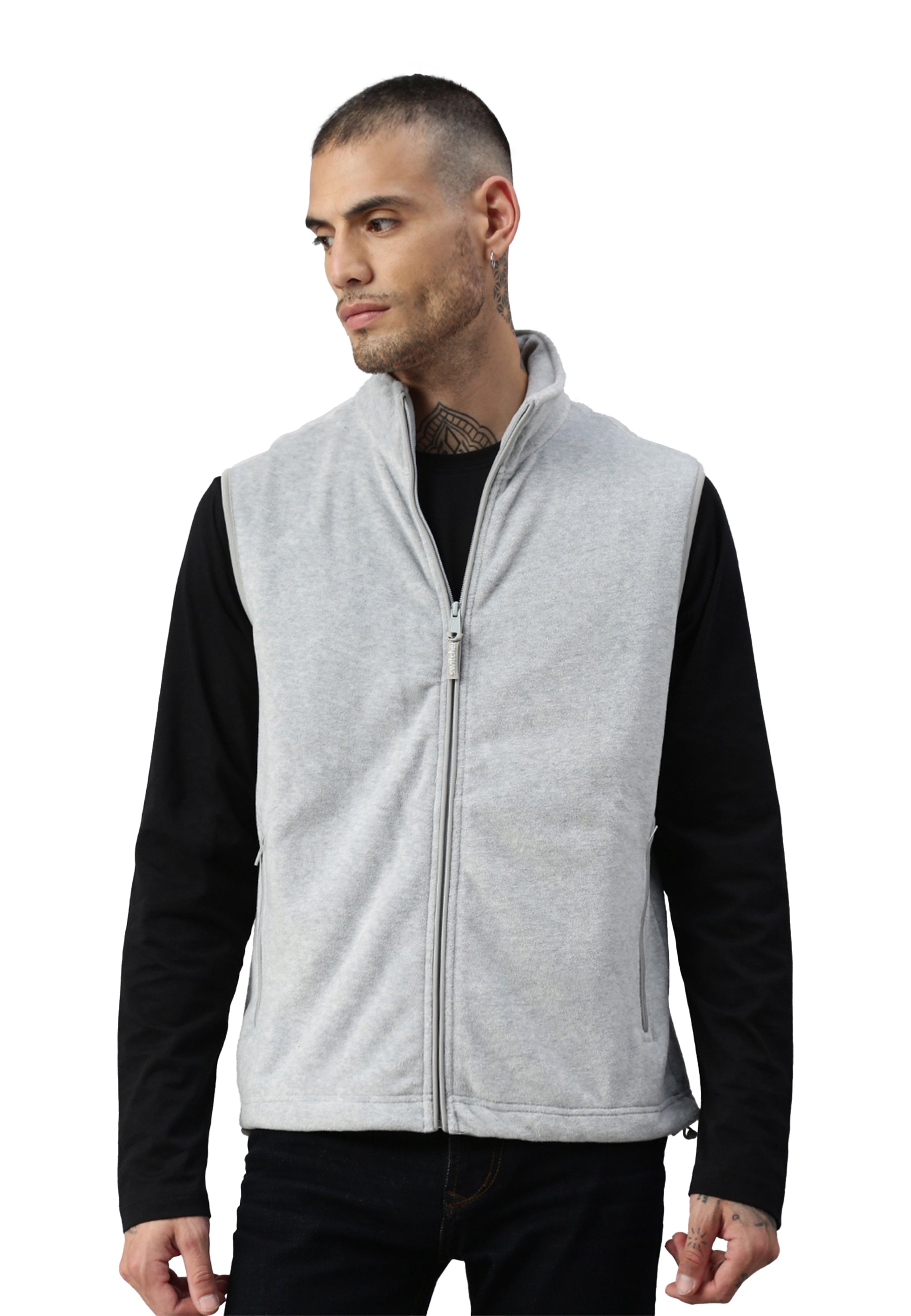 Switcher fleece cortina color/gris chine