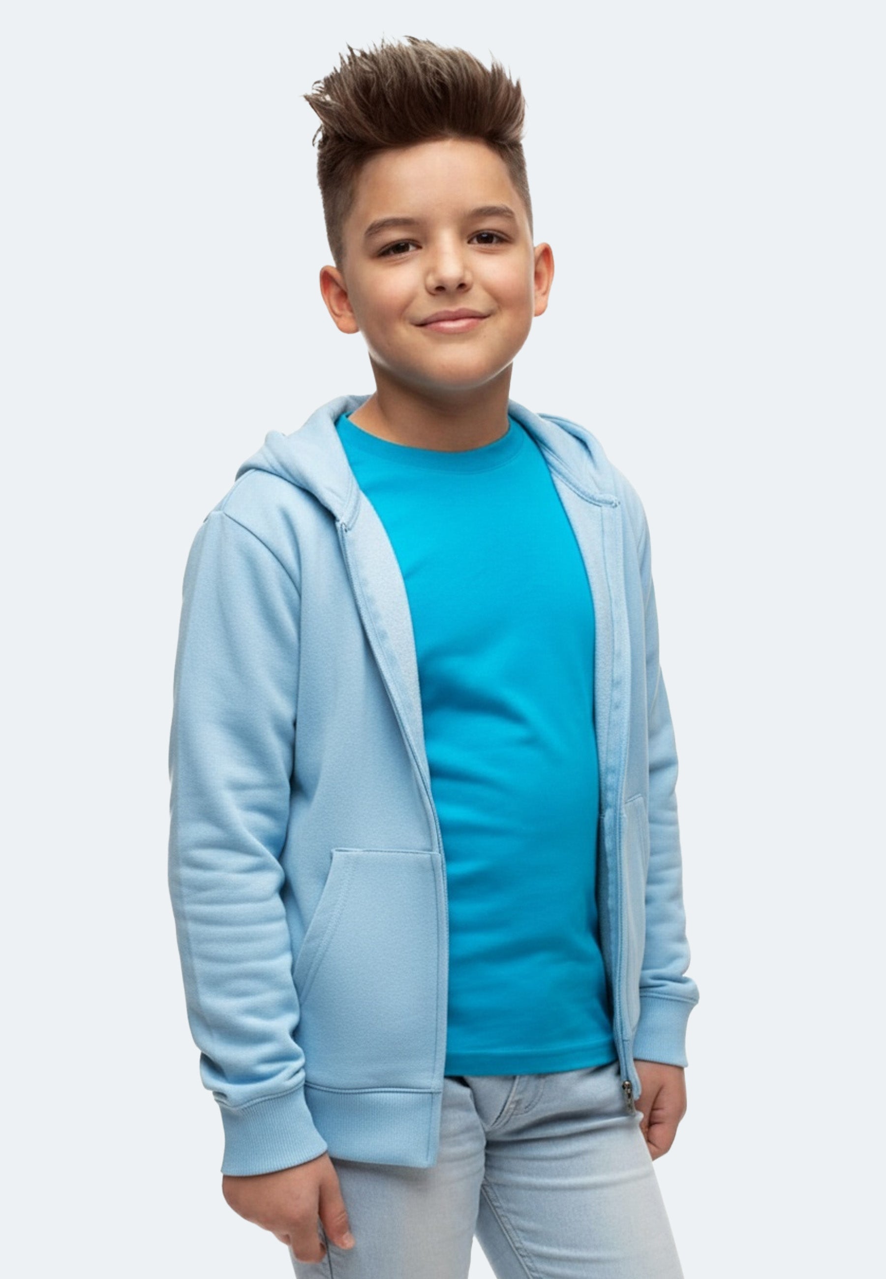 Switcher hoodie kid's bruce color/205 blue soul
