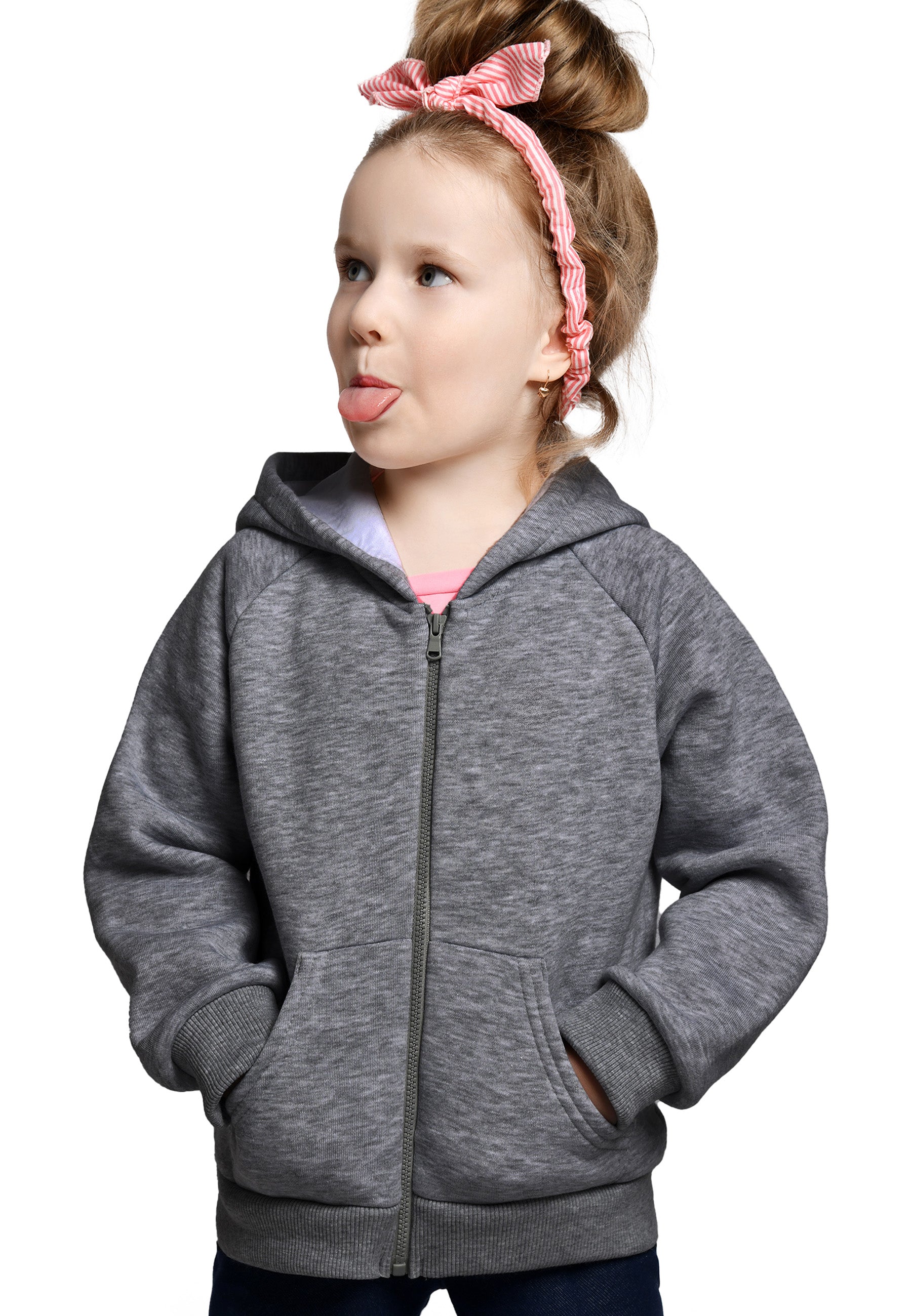 Switcher hoodie kid's bruce color/672 ebony chine