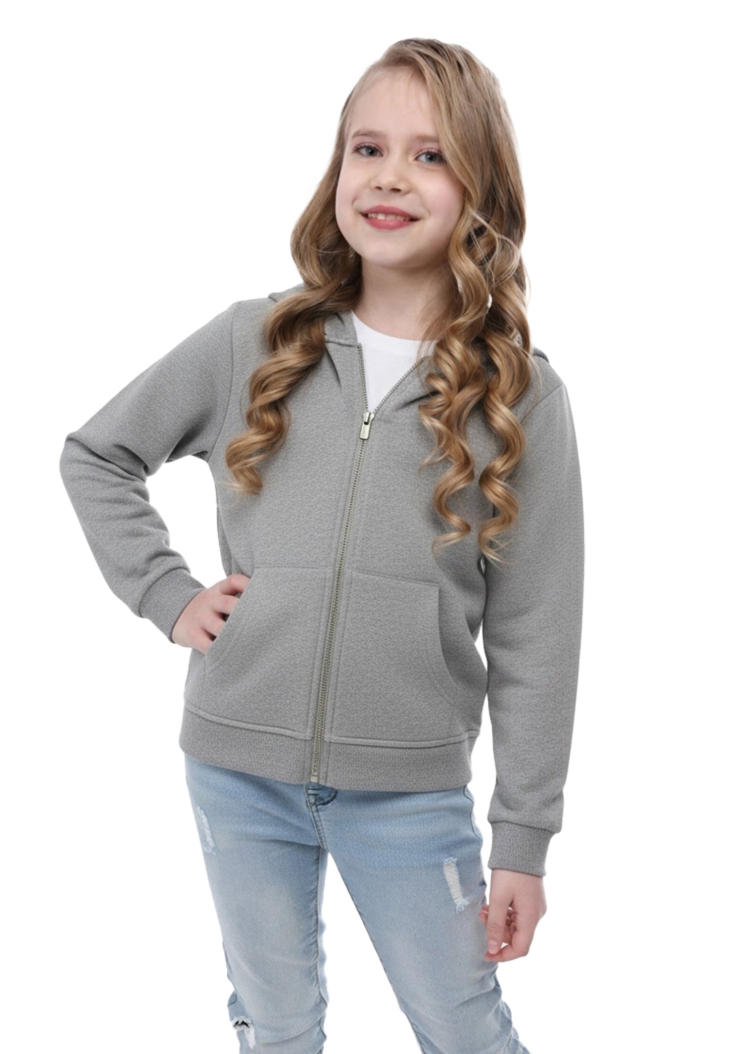 Switcher hoodie kid's bruce color/672 ebony chine