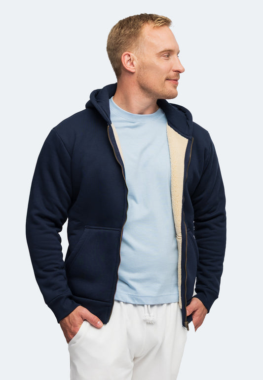 Switcher Sherpa Hoodie verbier color/20 navy