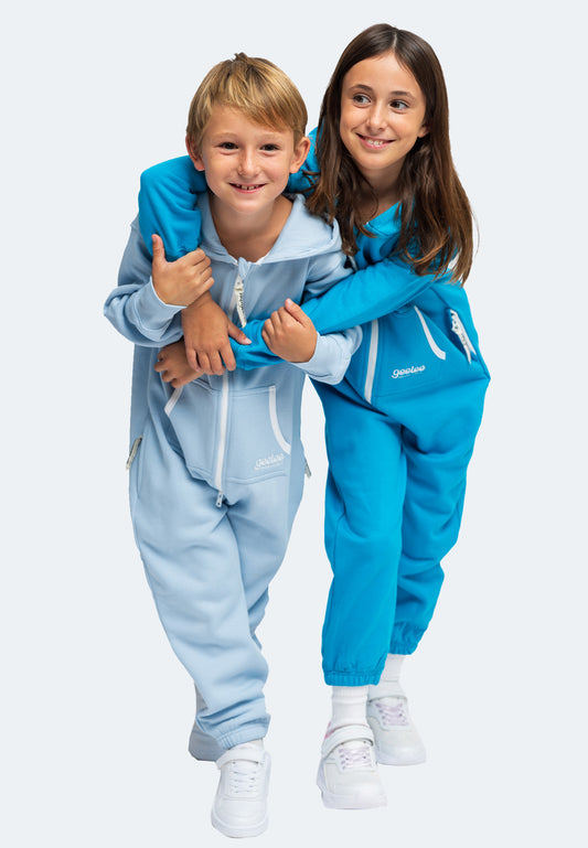 Switcher jumpsuit geelee kids jumpsuit color/288 blue bay