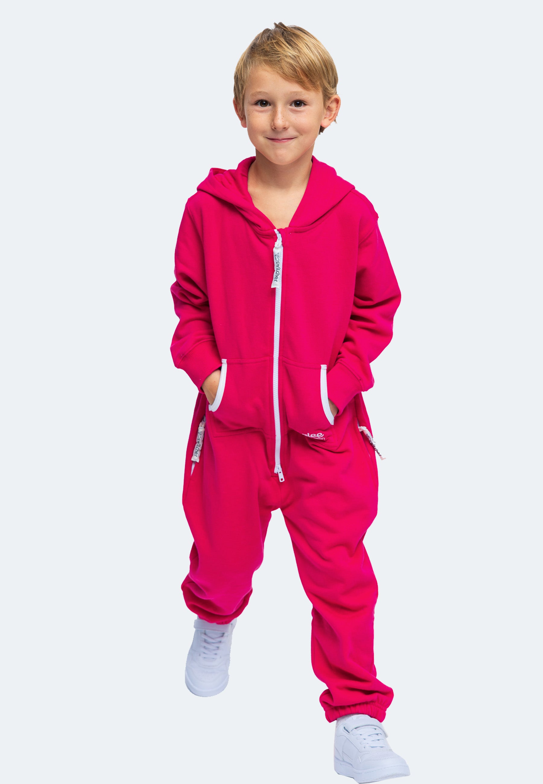 Switcher jumpsuit geelee kids jumpsuit color/197 cyclamen