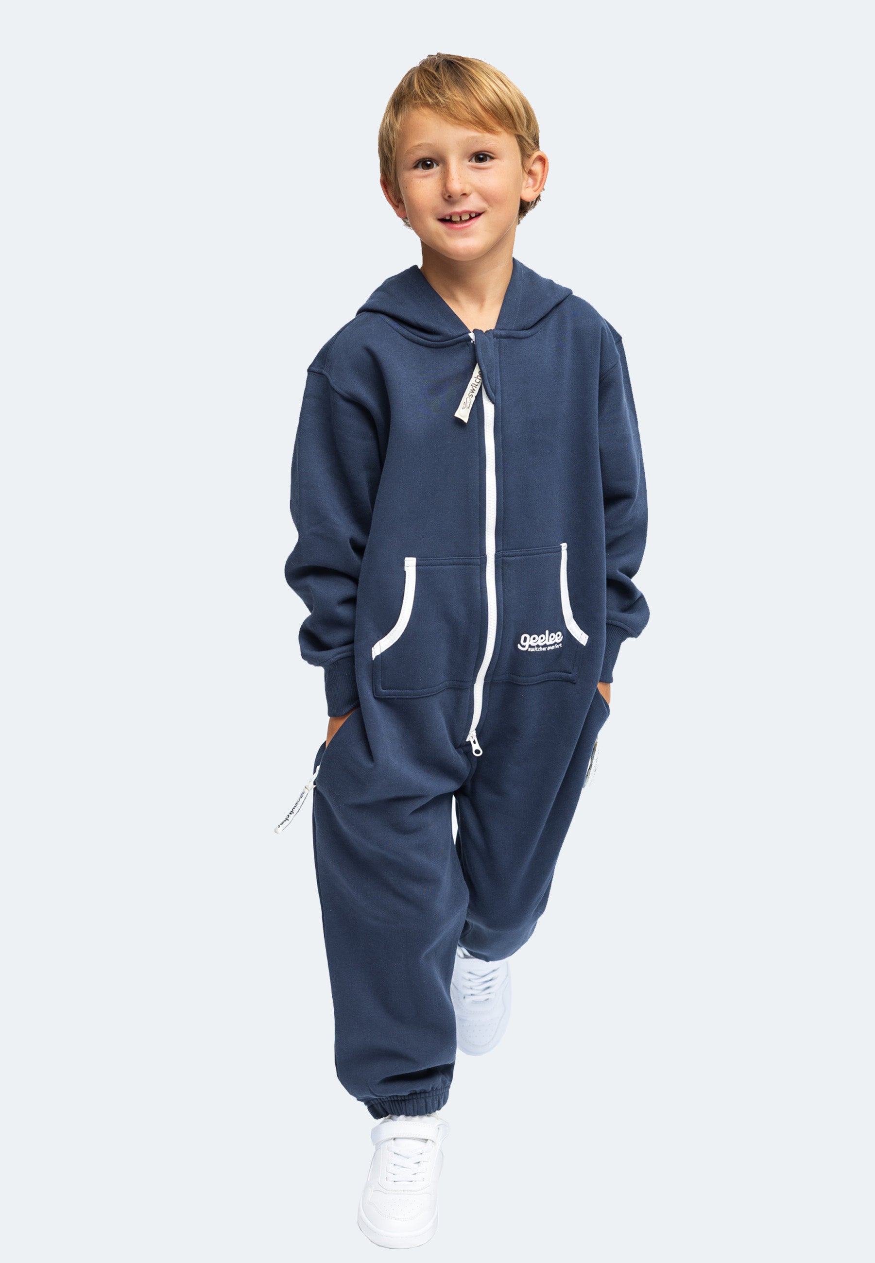 Switcher jumpsuit geelee kids jumpsuit color/20 navy