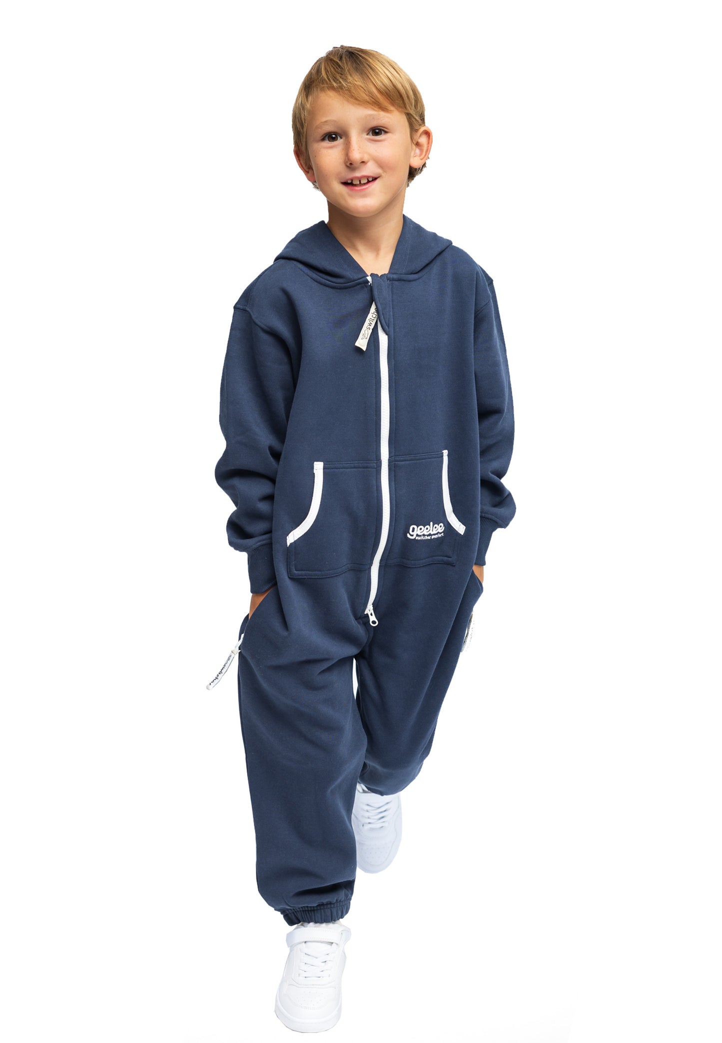 Switcher jumpsuit geelee kids jumpsuit color/20 navy