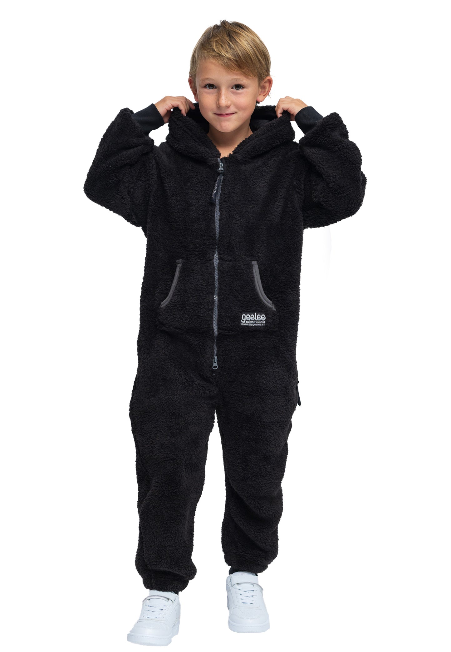 Switcher jumpsuit geelee bear kids jumpsuit color/40 noir