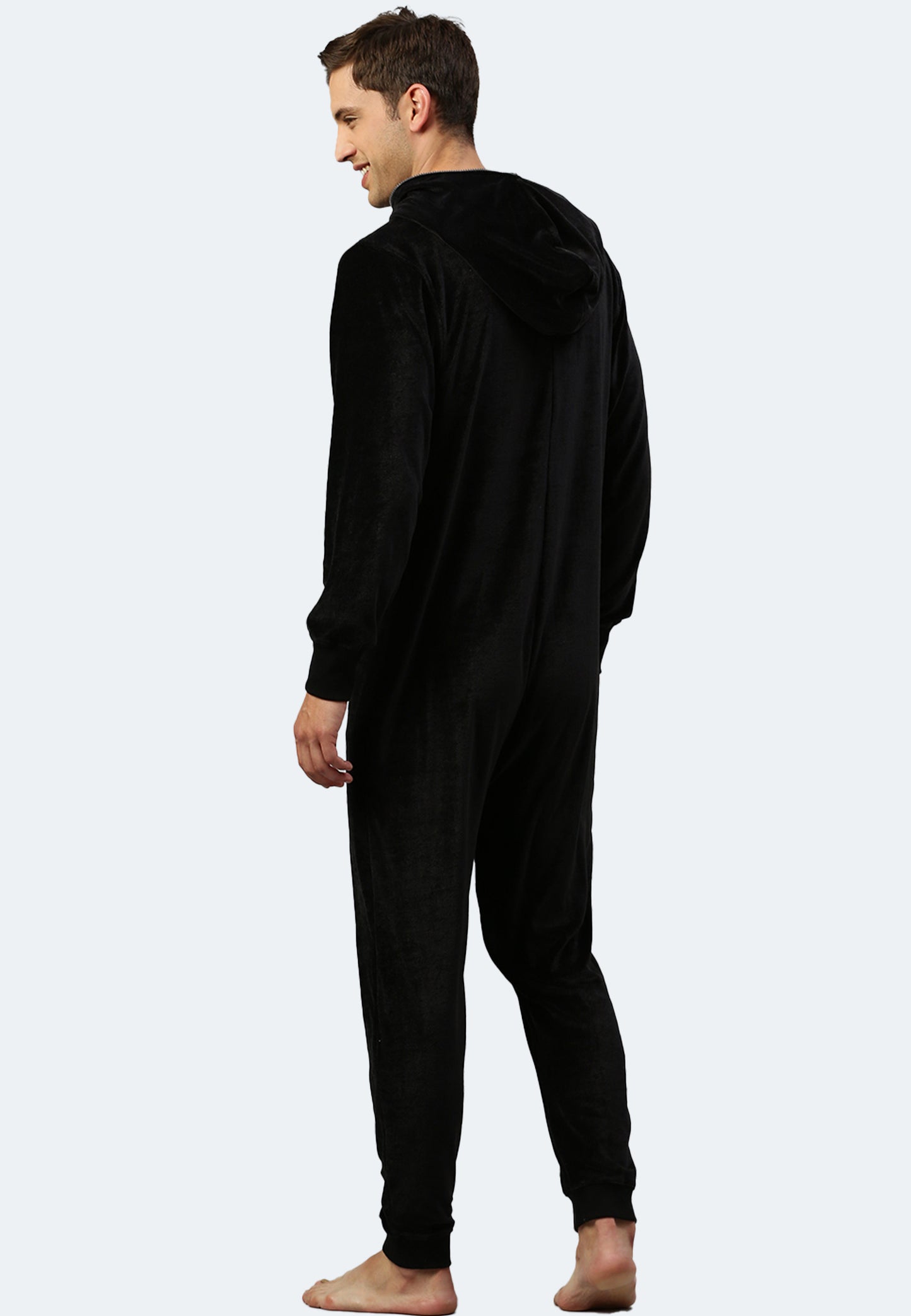 Switcher jumpsuit geeleevelvet color/40 noir