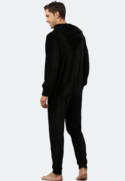 Switcher jumpsuit geeleevelvet color/40 noir
