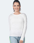 Stretch long sleeve T-shirt Liliane