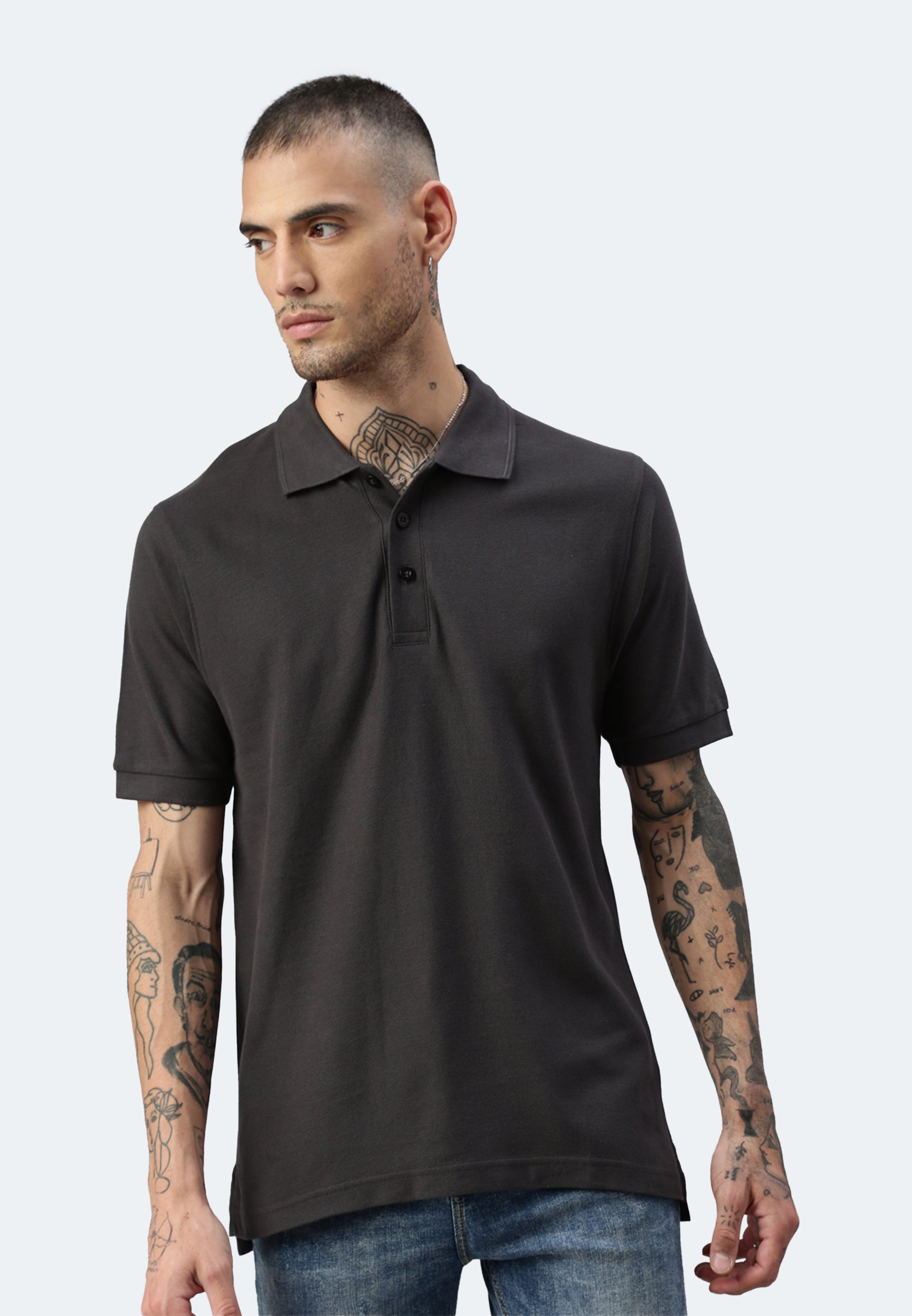 Switcher men's polo john color/arsenic