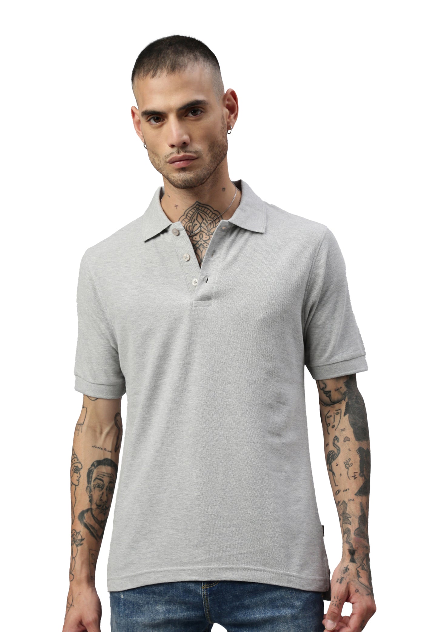 Premium piqué polo shirt organic John
