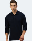 Long sleeve cotton piqué polo shirt Ralph