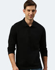 Long sleeve cotton piqué polo shirt Ralph