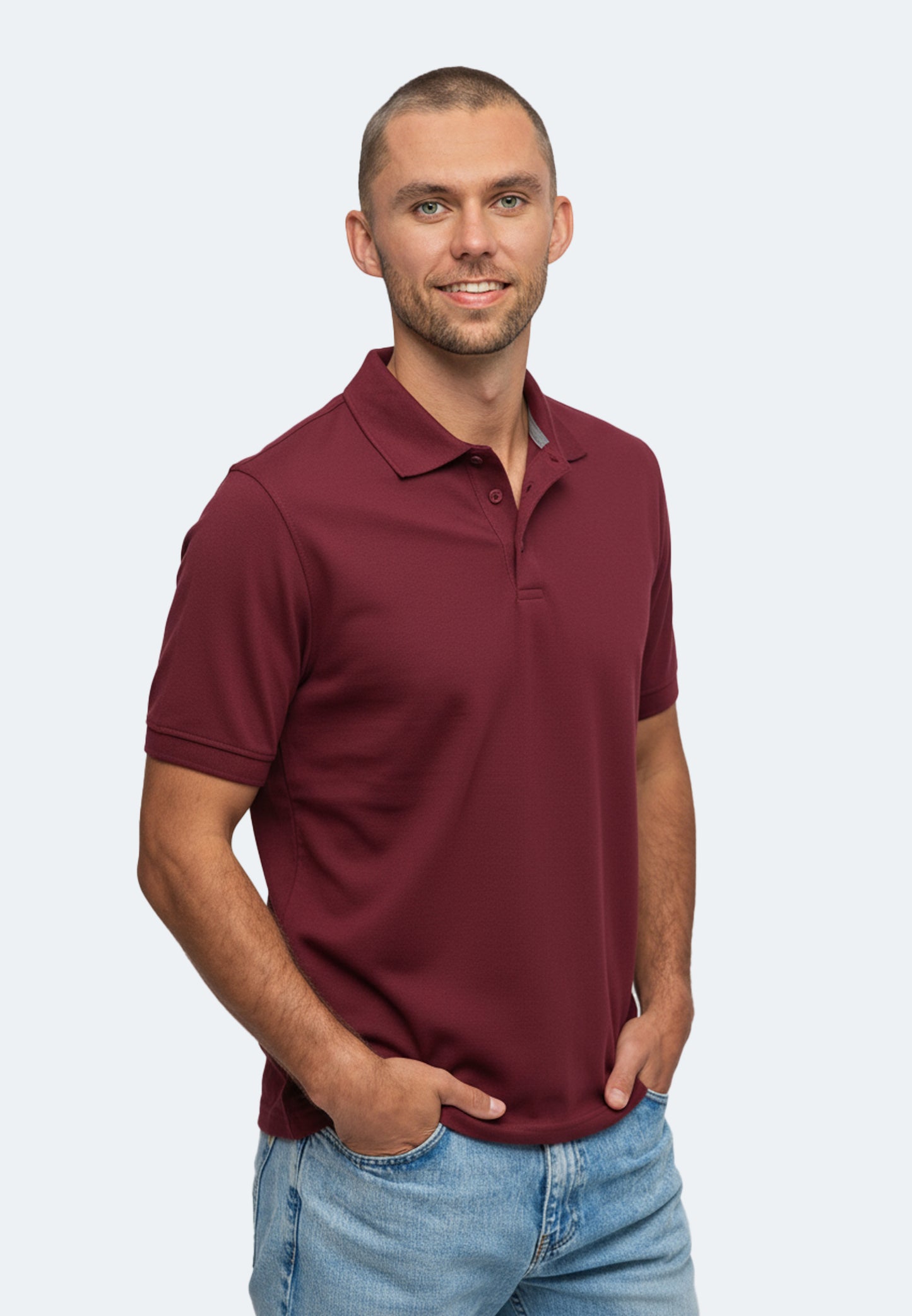 Switcher polo sammy color/158 burgundy
