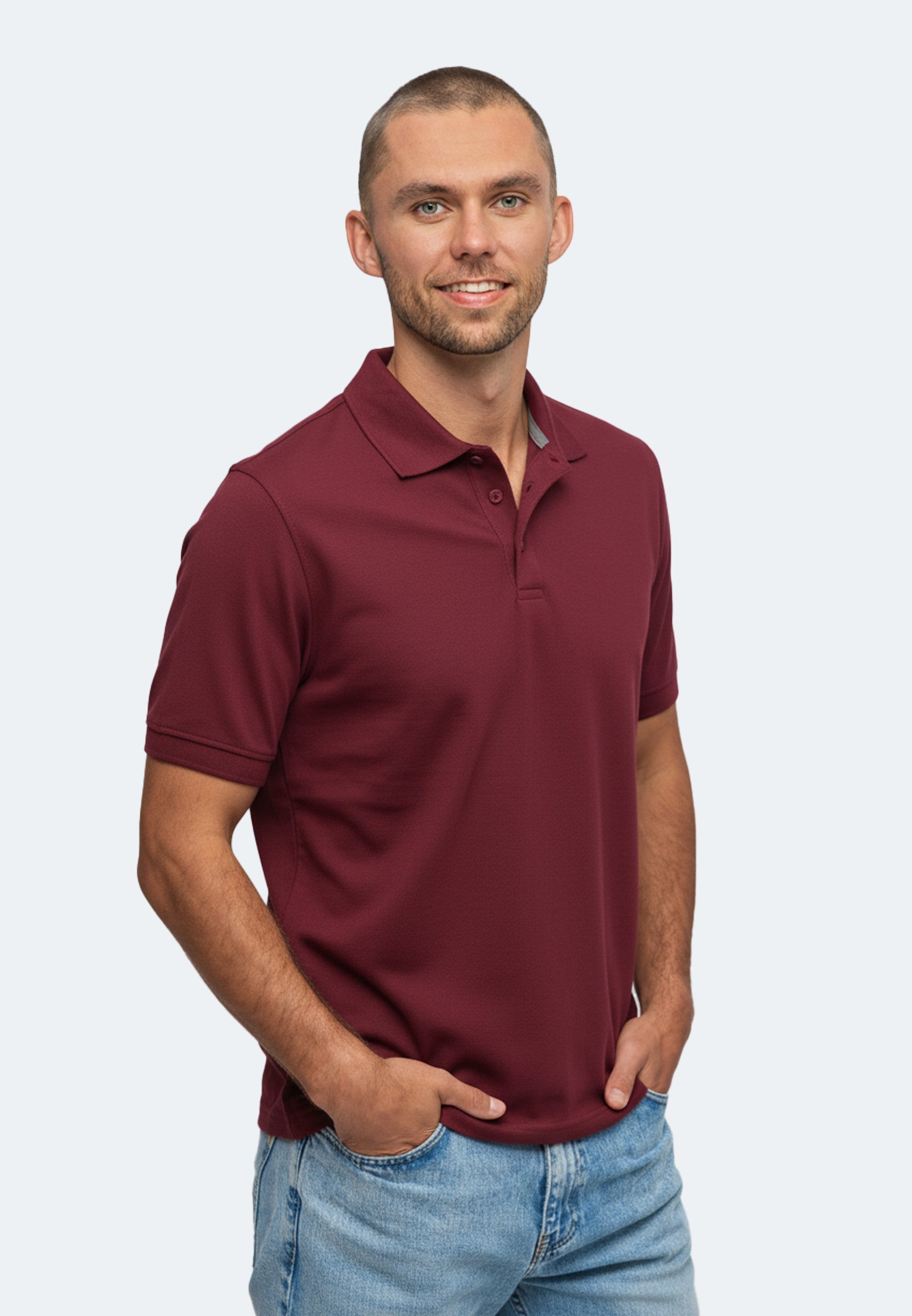 Switcher polo sammy color/158 burgundy