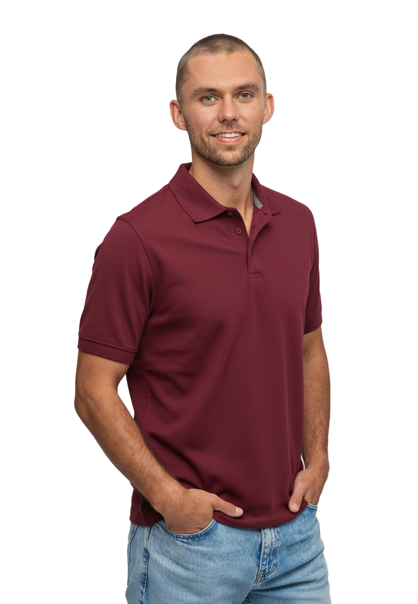 Switcher polo sammy color/158 burgundy
