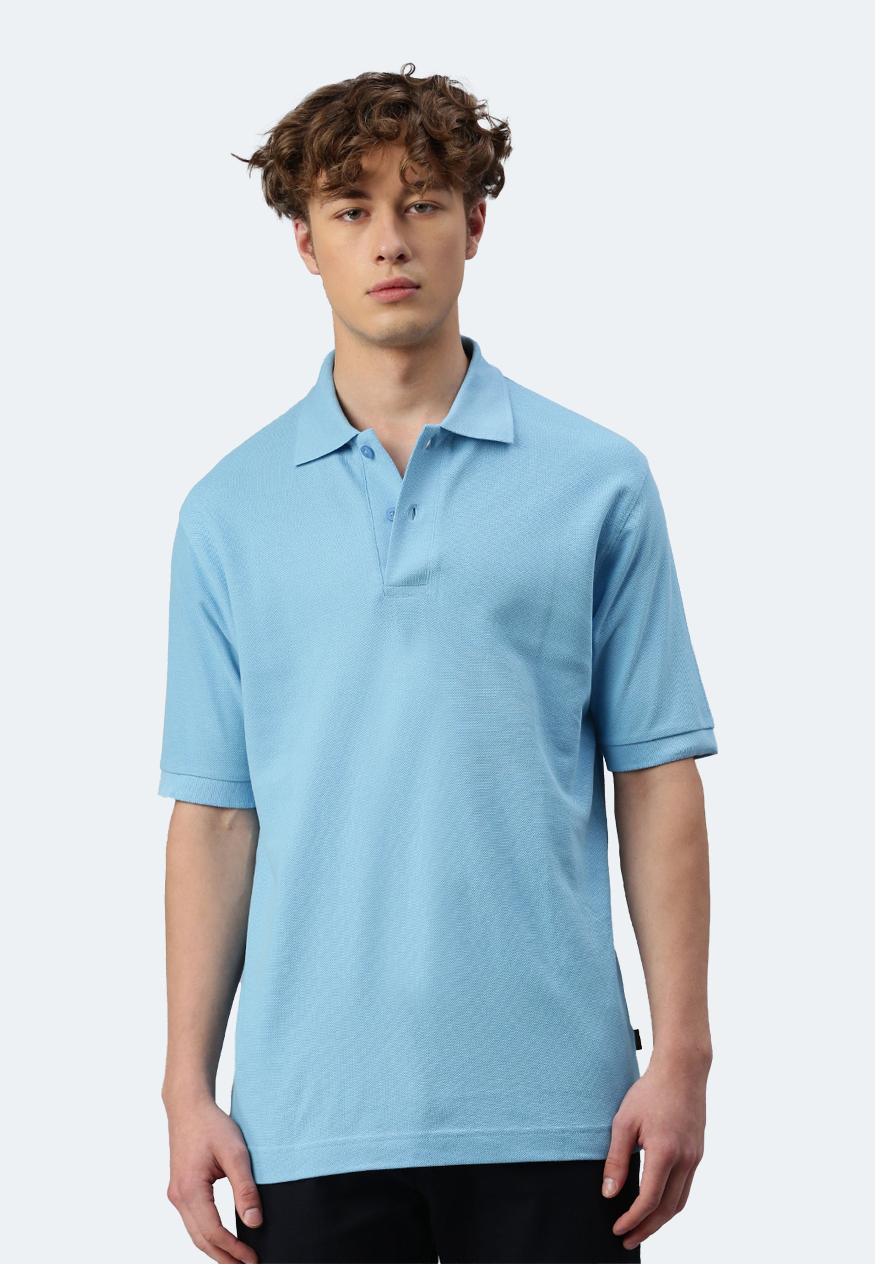 Switcher men's polo samuel color/blue ice