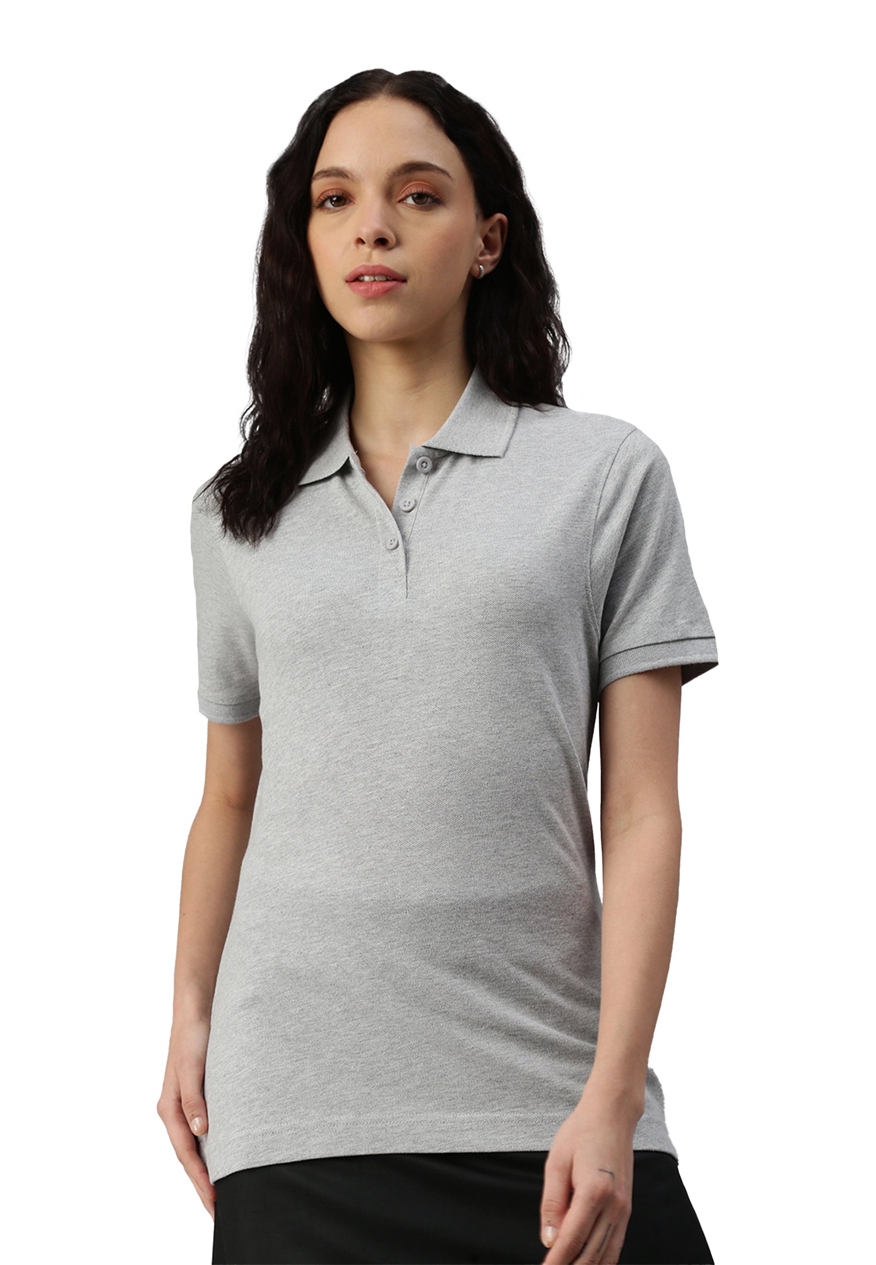 Switcher polo Lady whale color/gris chine